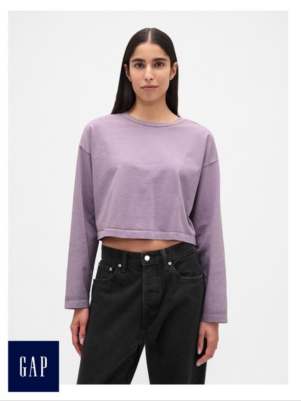 NWOT | GAP Cropped Long-Sleeve | Size Medium Tall